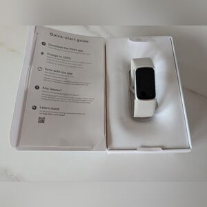 Fitbit Smartwatch - White and Black
